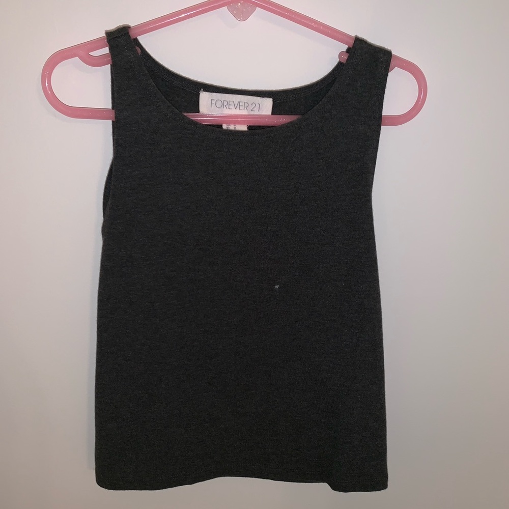 Forever 21 high neck crop top